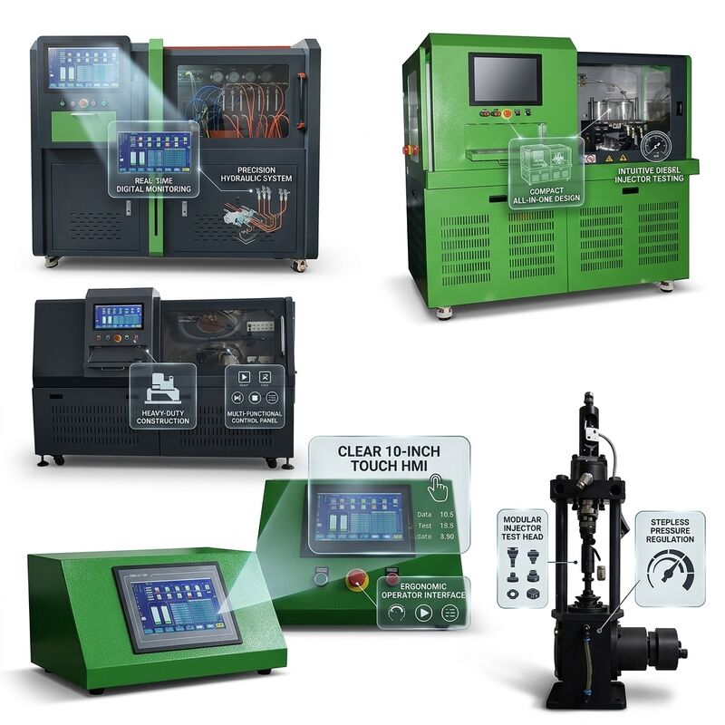 Uniwersalna pompa diesla CRP-Multi 4-w-1 z falownikiem 15kW i zakresem ciśnienia 2500 bar